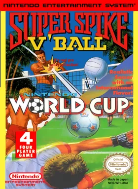 Super Spike V'Ball + Nintendo World Cup (USA) box cover front